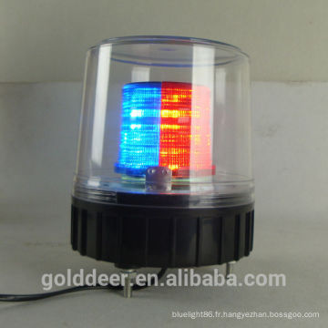 Clignotants d’avertissement lumineux Police Beacon rouge clair & Blue(TBD346)